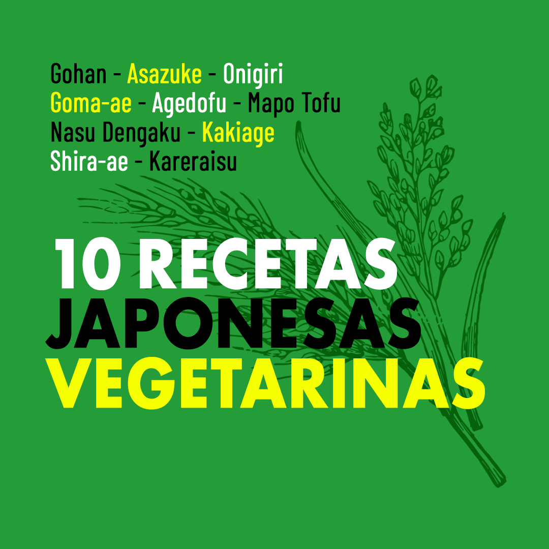 10 Recetas Japonesas Vegetarianas