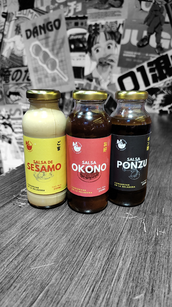 Combo todas las salsas x 250ml